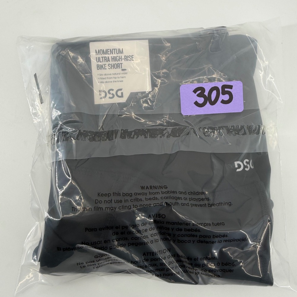 DSG Momentum Ultra High-Rise Bike Shorts Black Women's XS Moisture Wicking - Picture 10 of 10